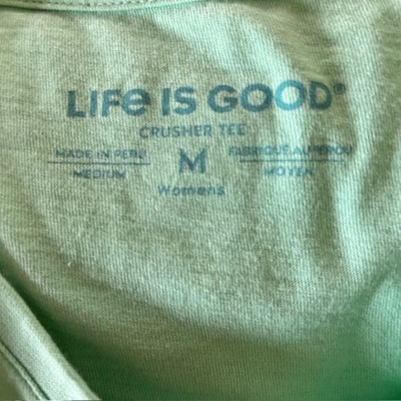 Life is Good "Stay Six Seagulls Apart" Crusher Tee - Women's M - Picture 6 of 7